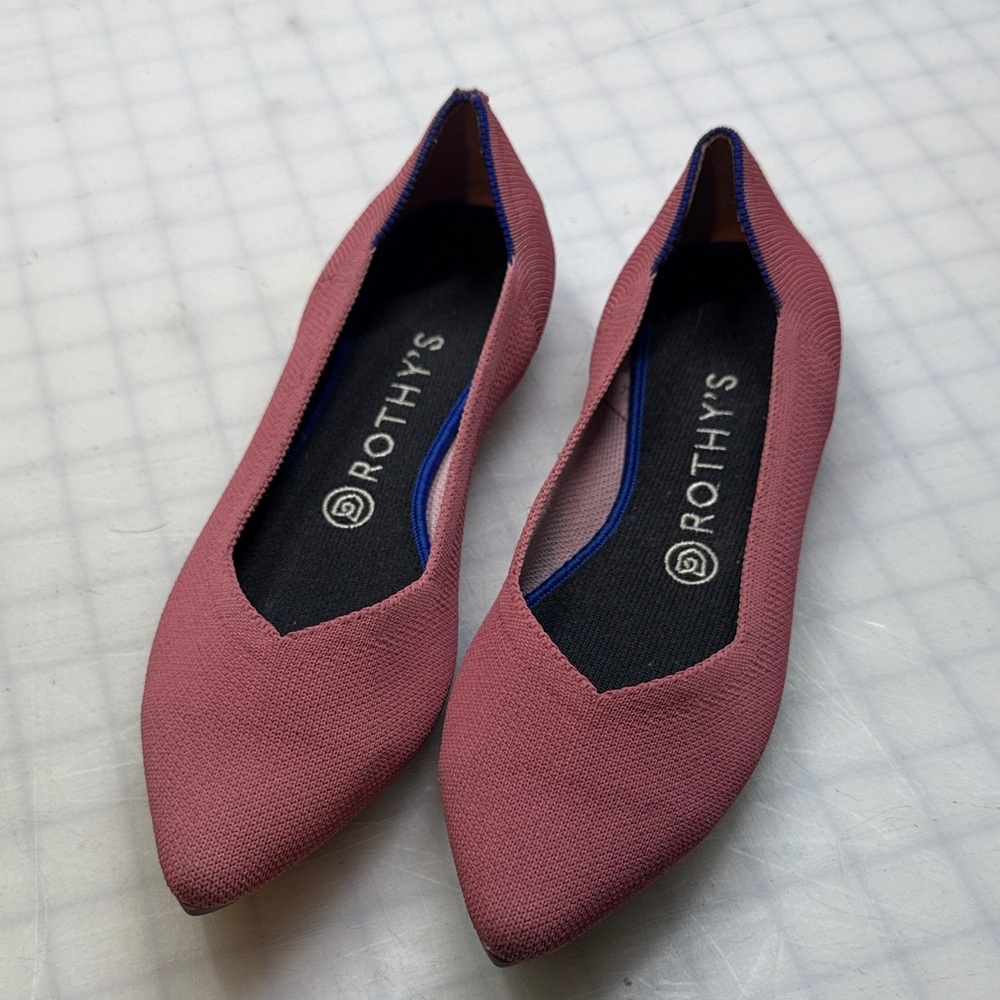 Rothy's The Point II Flats Size 9 Like New